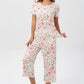 🎁Bedrucktes Damen Top & Hose Nachtwäsche Set