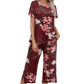 🎁Bedrucktes Damen Top & Hose Nachtwäsche Set