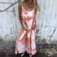 🌸🌸Batik-Kleid mit Farbverlauf und Spaghettiträgern für Damen