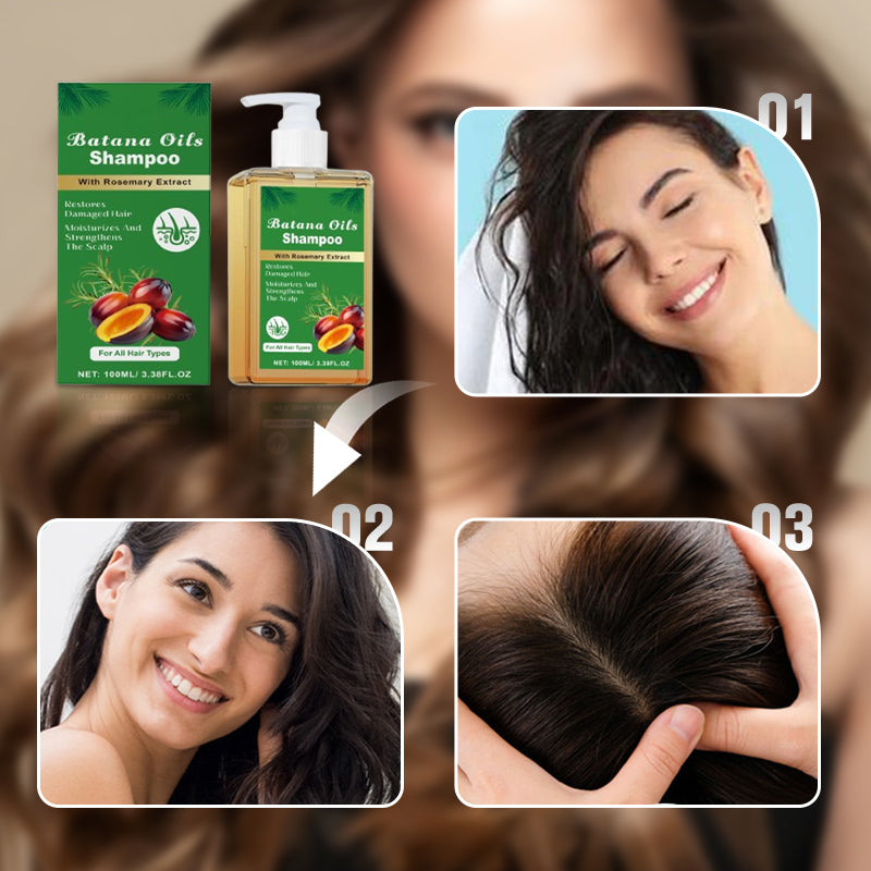 Haare stabil wie Baumwurzeln！Batana Oil Shampoo mit Rosmarinextrakt