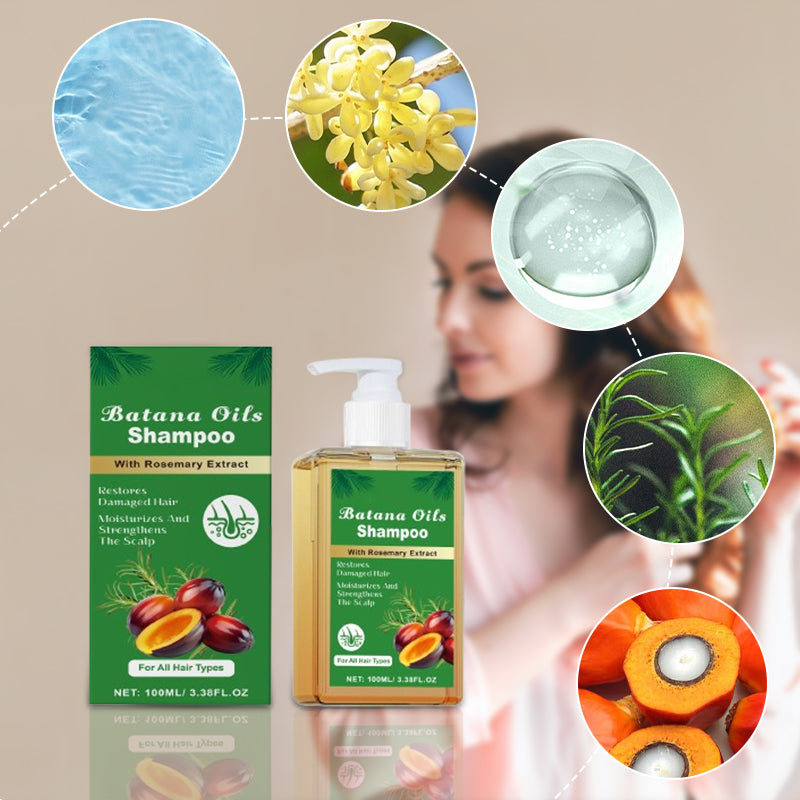 Haare stabil wie Baumwurzeln！Batana Oil Shampoo mit Rosmarinextrakt