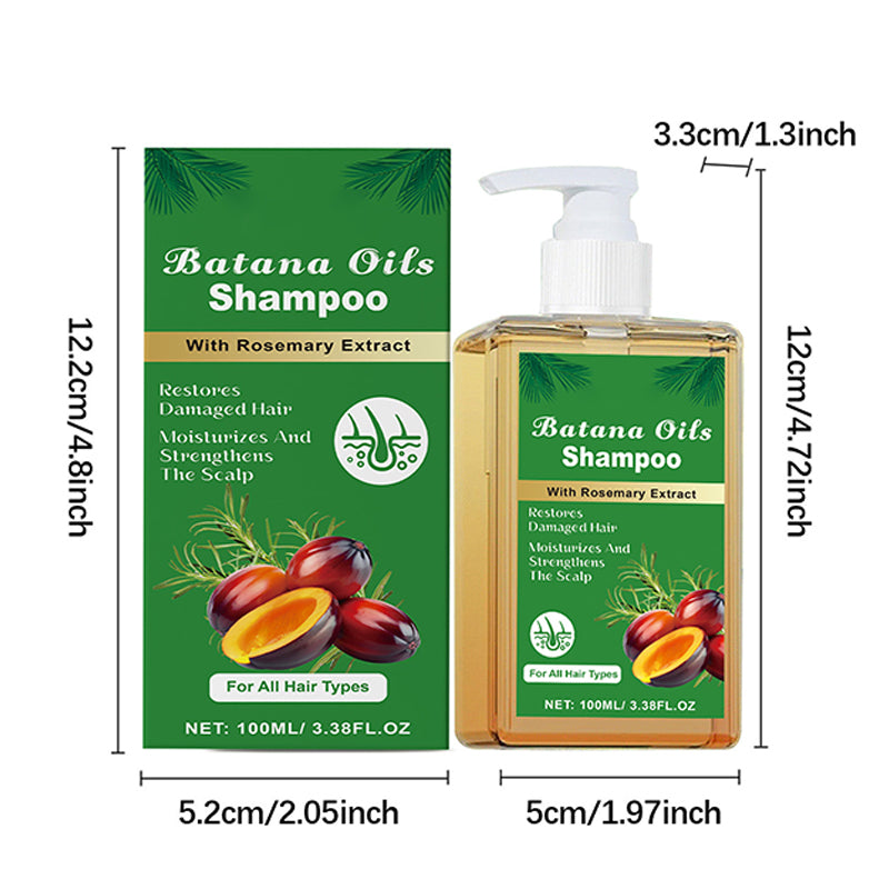 Haare stabil wie Baumwurzeln！Batana Oil Shampoo mit Rosmarinextrakt