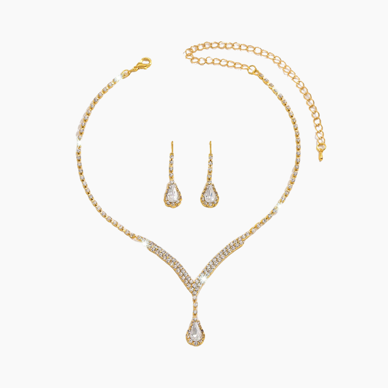🏆🌸Glänzendes und elegantes Schmuckset