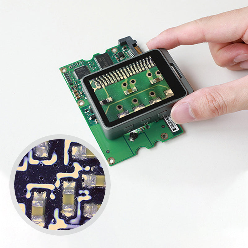 🔬Digitales Mikroskop im Taschenformat mit zwei LEDs