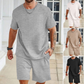 🎁Herren zweiteiliges Sport- und Freizeit-Set in einfarbigem Design🎁