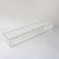 Klare Blumenvase aus Acryl