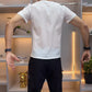 💥Sport-Zweiteiler für Herren: T-Shirt mit kurzen Ärmeln & Hose💥