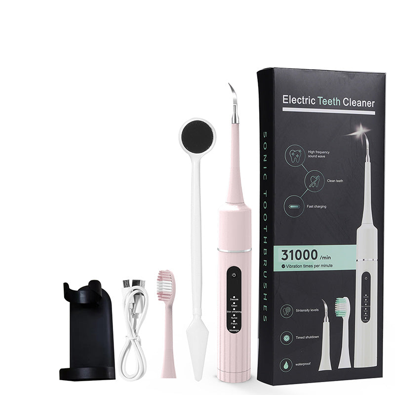🔥🦷Professioneller Ultraschall-Zahnreiniger mit mehreren Funktionen und Geschwindigkeiten