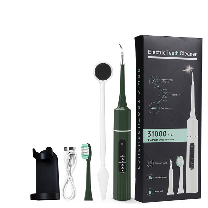 🔥🦷Professioneller Ultraschall-Zahnreiniger mit mehreren Funktionen und Geschwindigkeiten