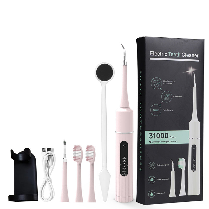 🔥🦷Professioneller Ultraschall-Zahnreiniger mit mehreren Funktionen und Geschwindigkeiten