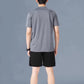 🔥🔥Schnelltrocknendes T-Shirt- und Shorts-Set für Herren
