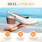 🌼Modische Sandalen mit ausgehöhlten, klobigen High Heels für Damen🏖️