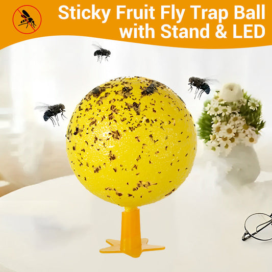 Klebrige Fruchtfliegenfalle mit Ständer und LED