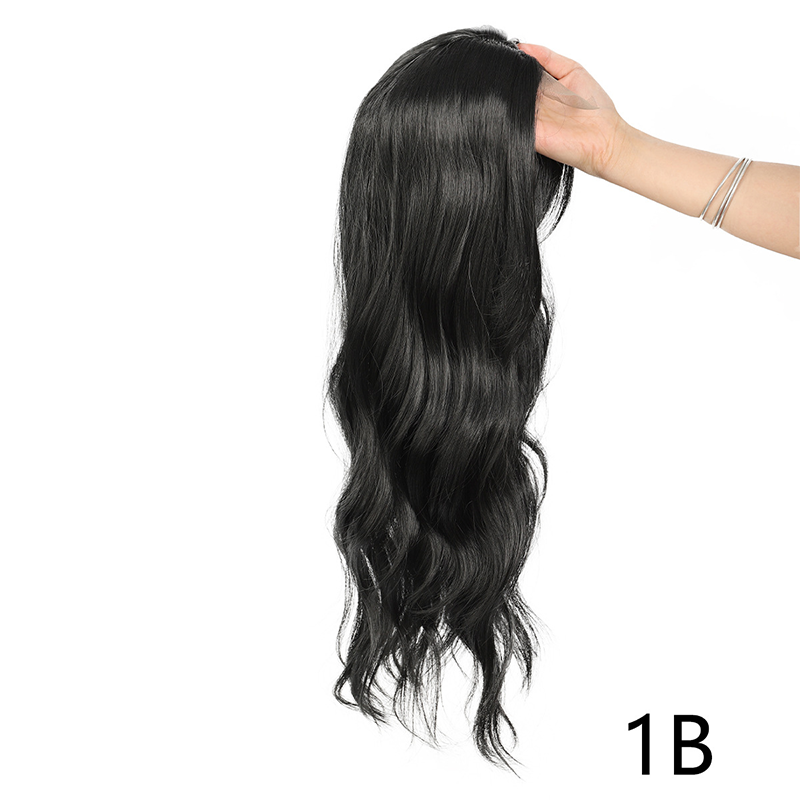 🔥Gewelltes Clip-In-Haarteil mit Pony für dünner werdendes Haar