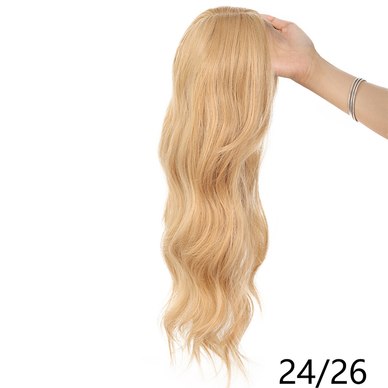 🔥Gewelltes Clip-In-Haarteil mit Pony für dünner werdendes Haar