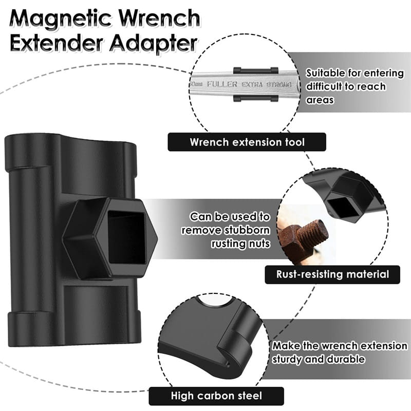 Schraubenschlüssel-Verlängerung und Adapter