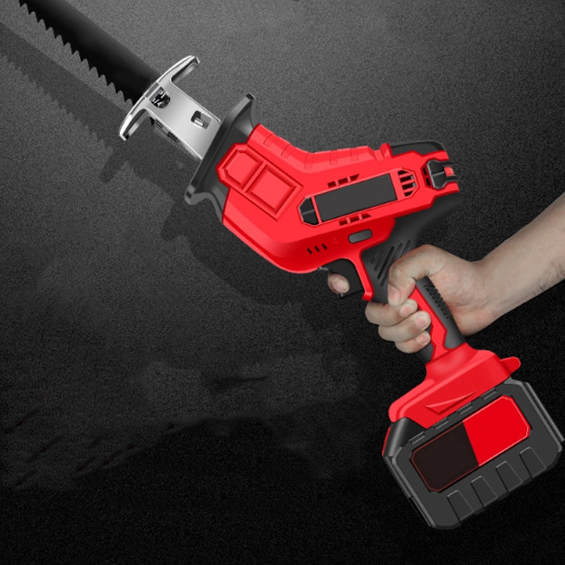 Leistungsstarke kabellose handgeführte Säbelsäge mit Lithium-Ionen-Akku