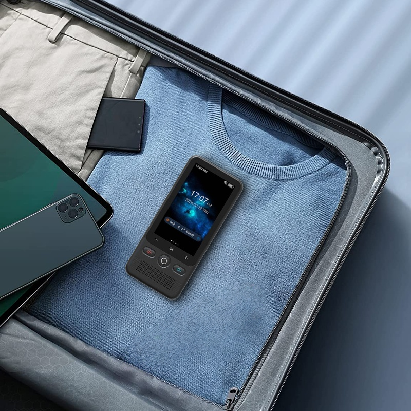 ✈️ Multifunktionaler tragbarer Übersetzer 🌍 Im Doppelpack günstiger – perfekt für die ganze Familie!
