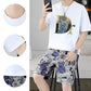 🔥Lässiges Sommer-Set für Herren – Kurzarm-Top und Shorts, 2-teilig