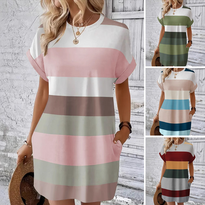 ⏳Zeitlich begrenzter Rabatt💥Women's Casual Round Neck Dress
