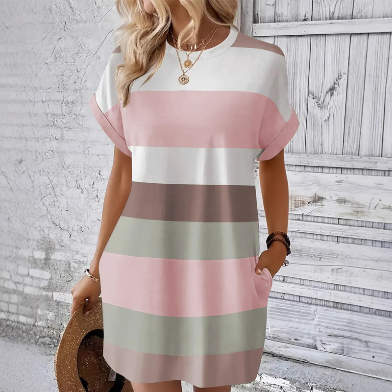 ⏳Zeitlich begrenzter Rabatt💥Women's Casual Round Neck Dress