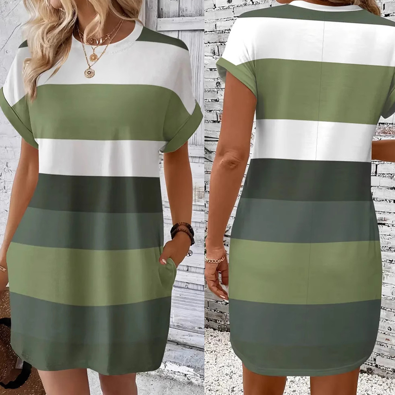 ⏳Zeitlich begrenzter Rabatt💥Women's Casual Round Neck Dress