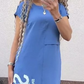 ⏳Zeitlich begrenzter Rabatt💥Women's Casual Short Sleeve Side Slit Loose Fit Dress