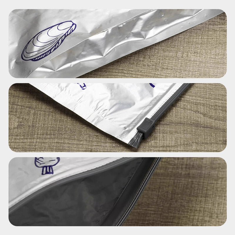 🍃Wiederverwendbare verschließbare Aufbewahrungsbeutel aus Aluminiumfolie