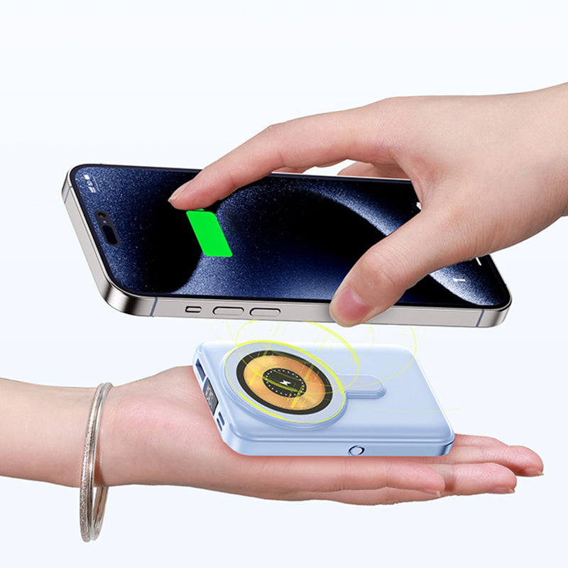 🔥Heißer Verkauf(50% Rabatt!!!)🔥🔋Magnetische Levitation Mobile Power 10000mAh Schnellladegerät