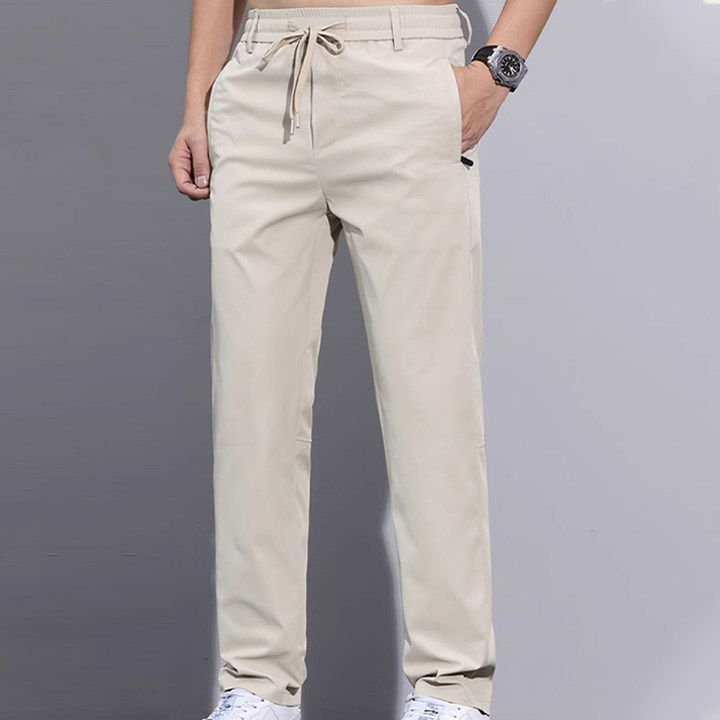 Casual Slim-Fit-Herrenhose mit geradem Bein