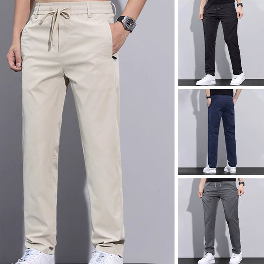 Casual Slim-Fit-Herrenhose mit geradem Bein