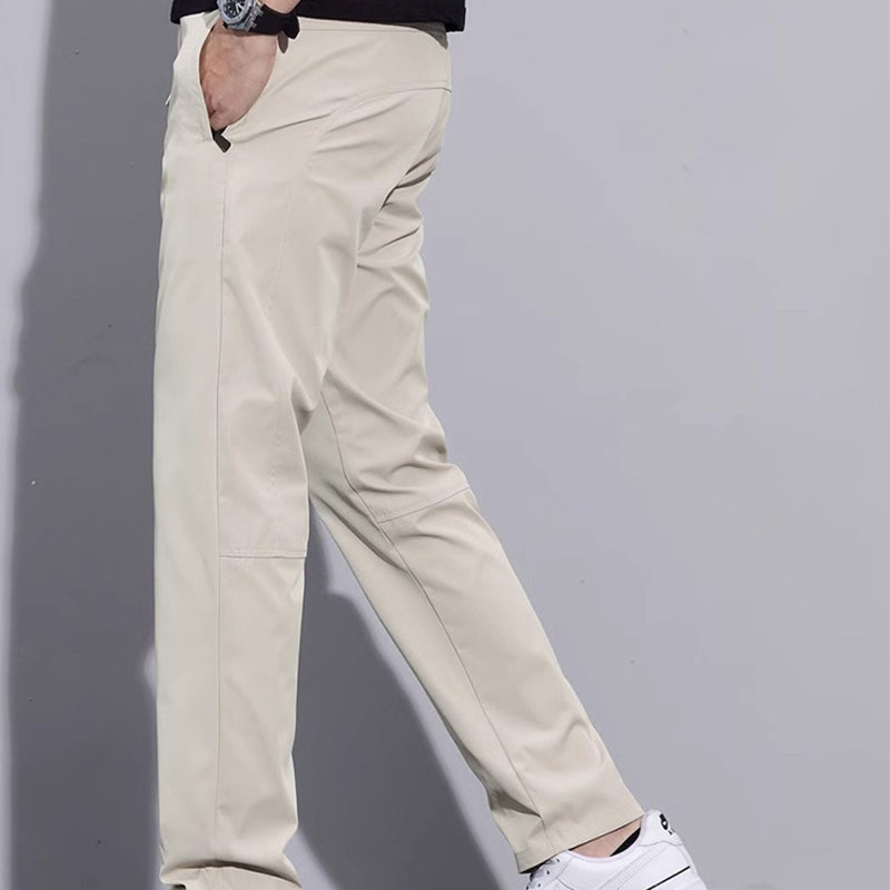 Casual Slim-Fit-Herrenhose mit geradem Bein