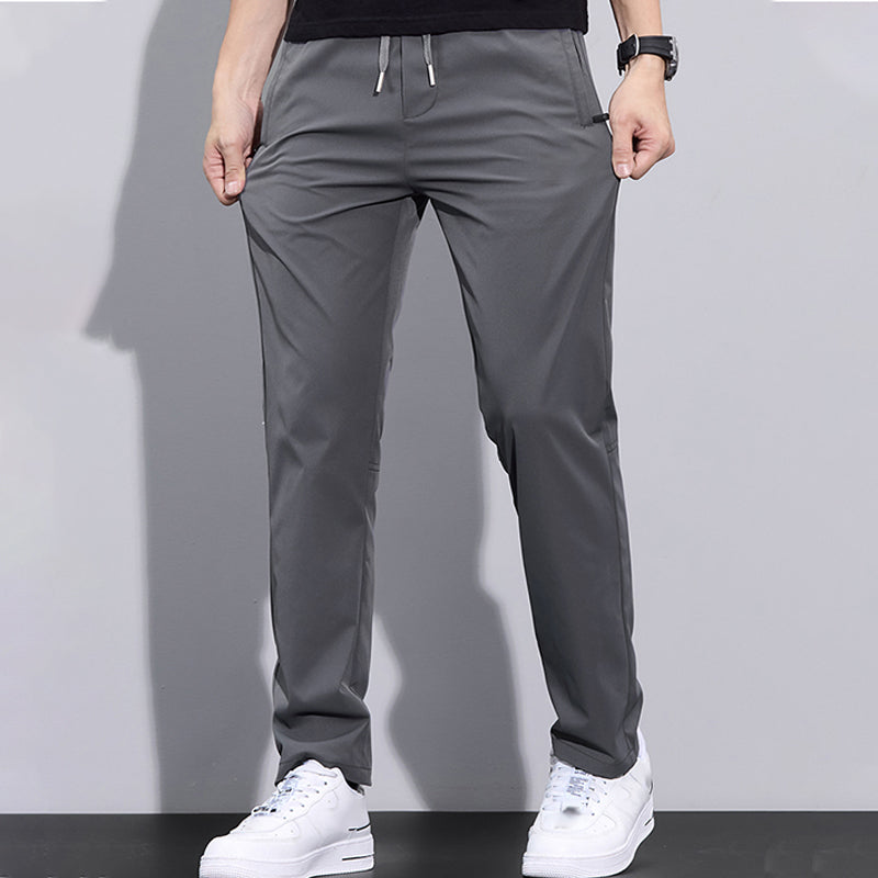 Casual Slim-Fit-Herrenhose mit geradem Bein