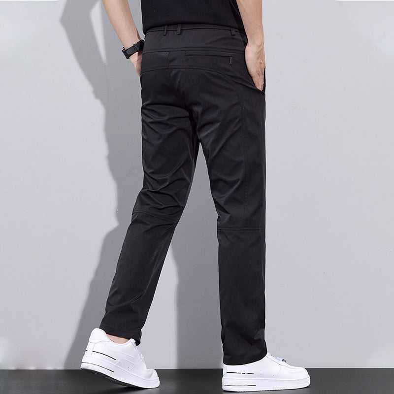 Casual Slim-Fit-Herrenhose mit geradem Bein