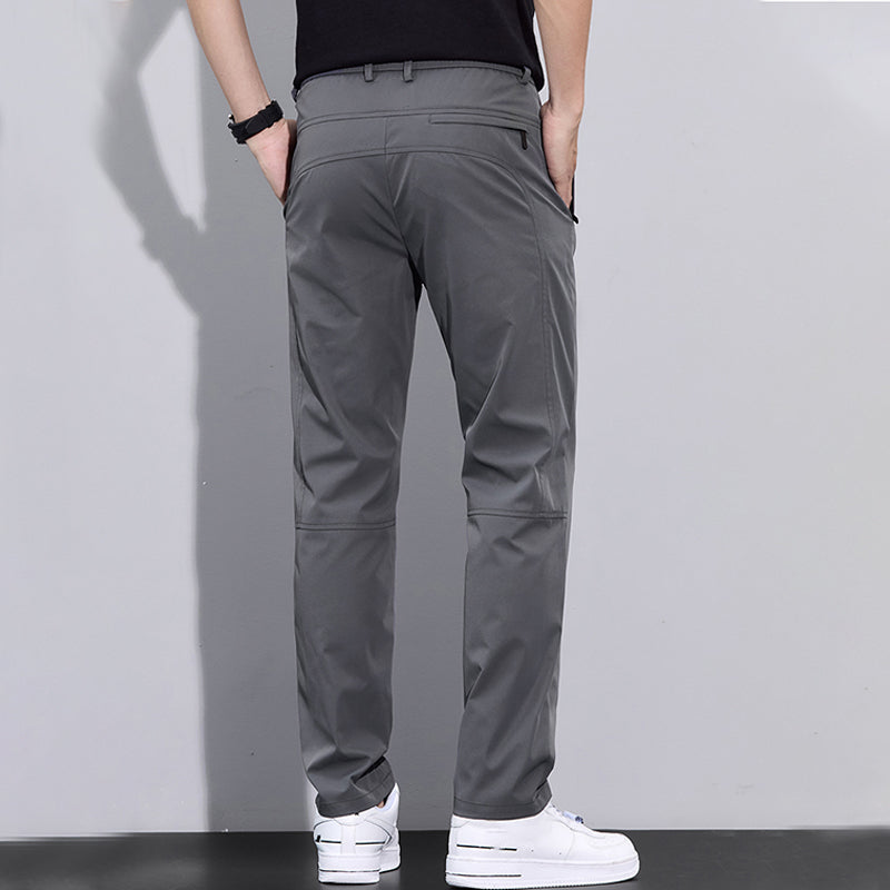 Casual Slim-Fit-Herrenhose mit geradem Bein