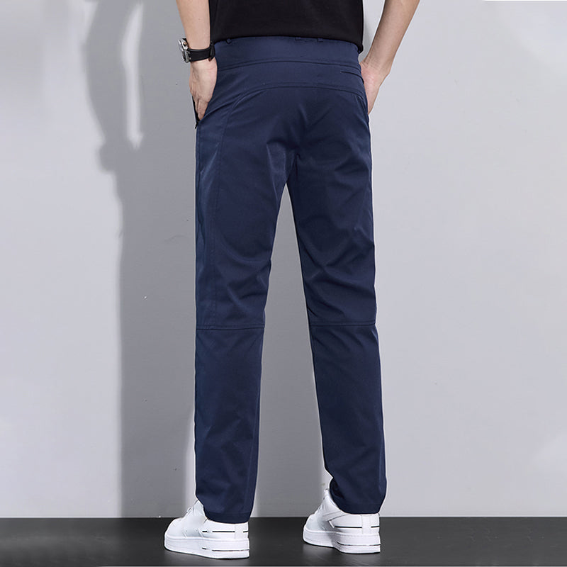 Casual Slim-Fit-Herrenhose mit geradem Bein