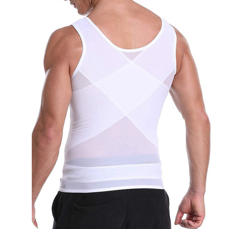 🔥Schlankmachende Mesh-Weste für Männer mit Taille