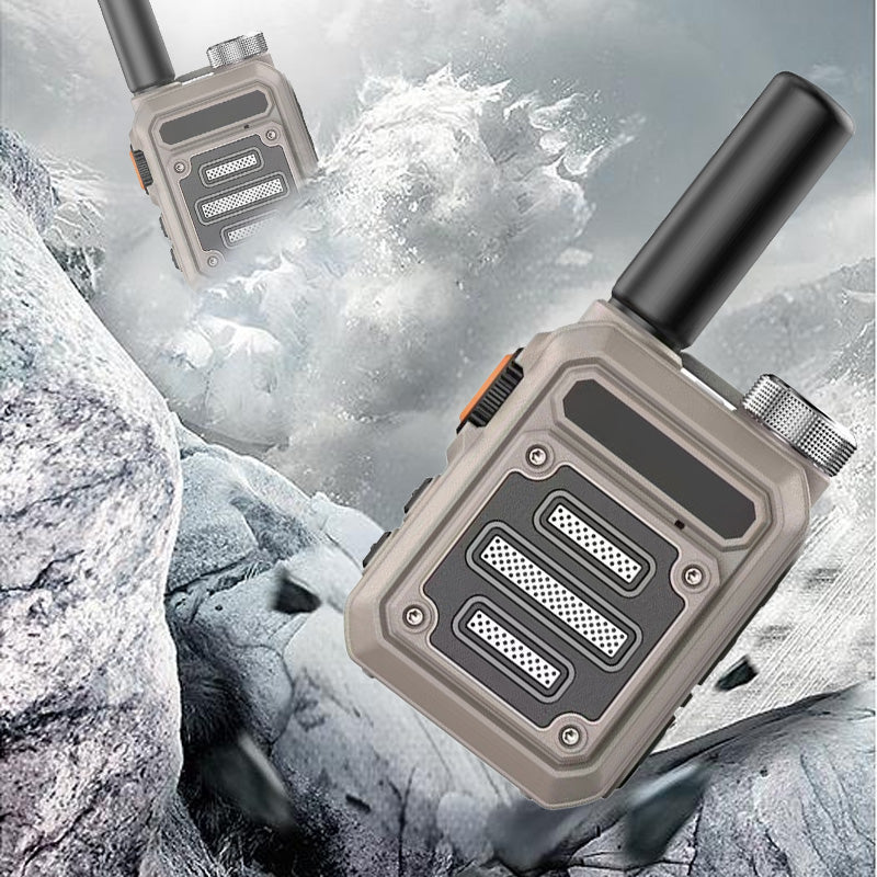 🔥🔥Wasserdichte und stoßfeste Mini-Walkie-Talkies