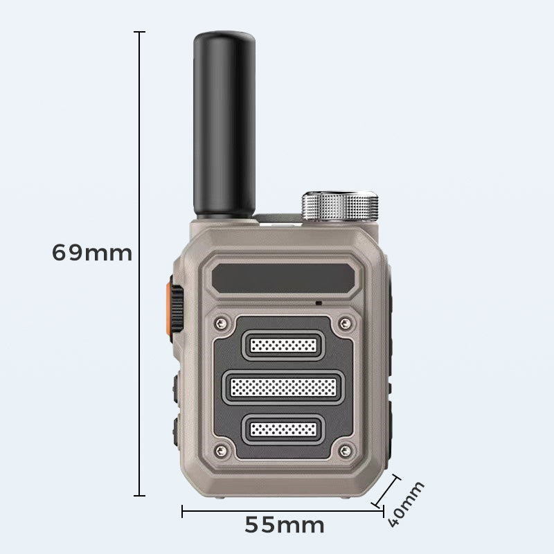 🔥🔥Wasserdichte und stoßfeste Mini-Walkie-Talkies