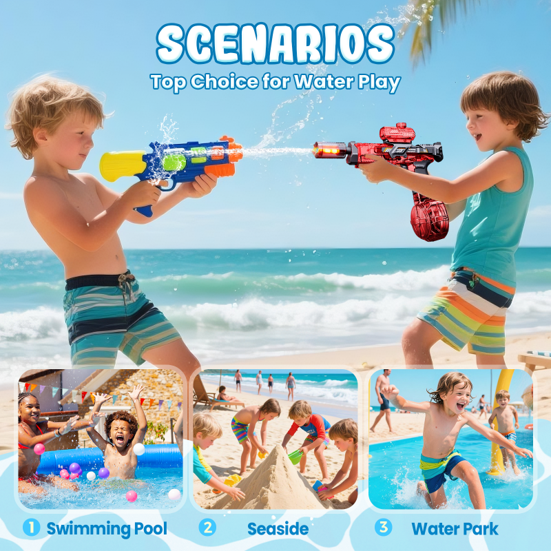 Electric High Pressure Water Gun Toy for Kids