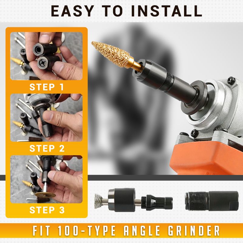 ⚒️Pousbo® Winkelschleifer Modifizierter Adapter（💥50% Rabatt für eine begrenzte Zeit! 🔥）