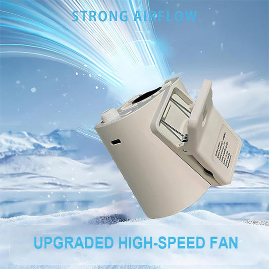 Tragbarer, verstellbarer Mini-Ventilator mit Clip