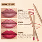 👄  💄 12er Set Lippenkonturenstifte wasserfest & abriebfest – Langanhaltend farbintensiv, geschmeidige Textur für Alltags- und Profi-Makeup🎨
