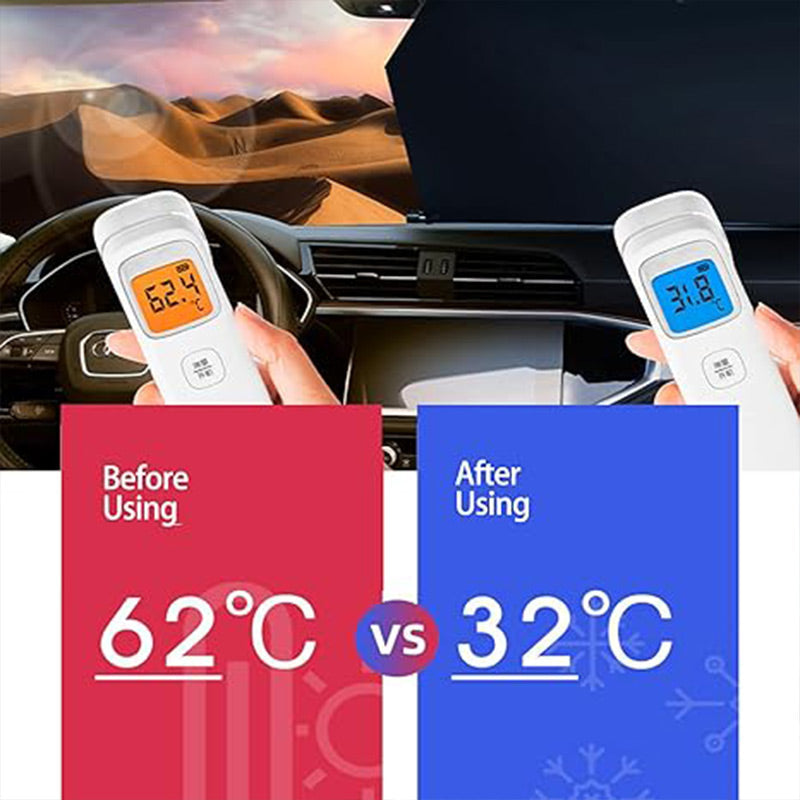 🌞50% Rabatt 🌈Universal versenkbare Sonnenblende für Auto-Frontscheiben
