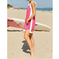 💃Sommer-Hot-Sale 50 % Rabatt💓🥐Damen-Freizeit-Oberteile mit Farbblock-Design, ärmellos, passend zu Shorts mit Taschen