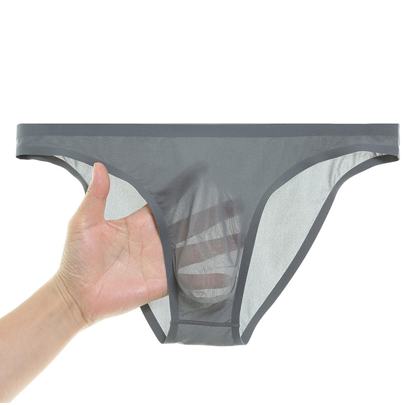 💖Sexy, ultradünne und halbtransparente Herrenunterwäsche mit 3D-geformtem Beutel