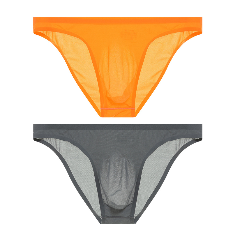 💖Sexy, ultradünne und halbtransparente Herrenunterwäsche mit 3D-geformtem Beutel