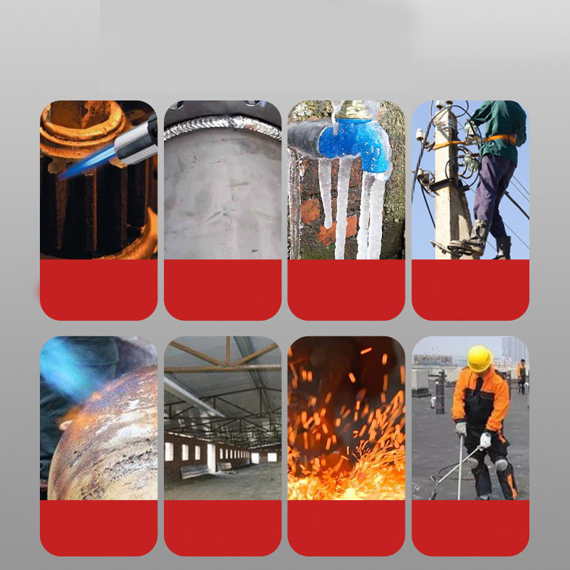 Einstellbarer LPG-Flammenbrenner-Set