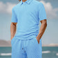 🔥 Zweiteiliges Herren-Set aus Freizeithemd und Shorts