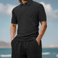 🔥 Zweiteiliges Herren-Set aus Freizeithemd und Shorts